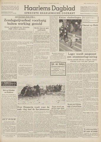 Haarlem's Dagblad 1957-02-06