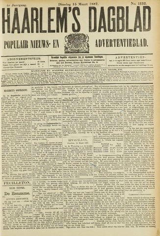 Haarlem's Dagblad 1887-03-15