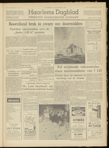 Haarlem's Dagblad 1965-12-02