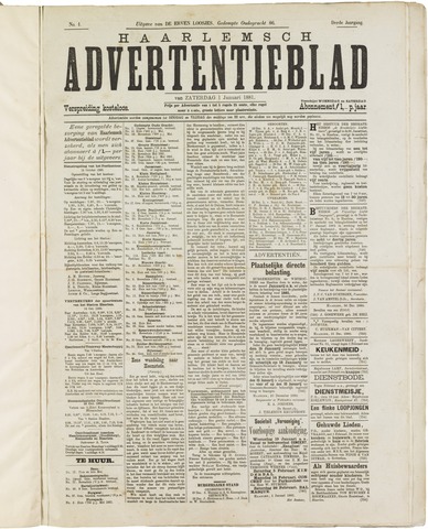Haarlemsch Advertentieblad 1881