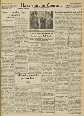 Haarlemsche Courant 1942-08-03