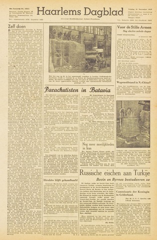 Haarlem's Dagblad 1945-12-21