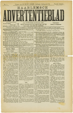 Haarlemsch Advertentieblad 1887-01-26