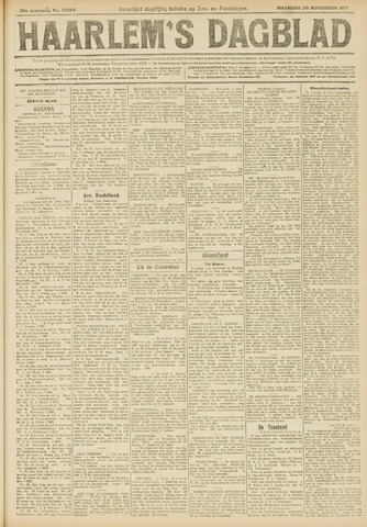 Haarlem's Dagblad 1917-11-26