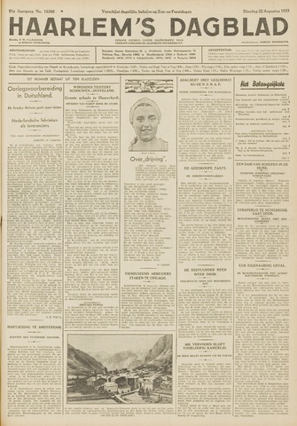 Haarlem's Dagblad 1933-08-22