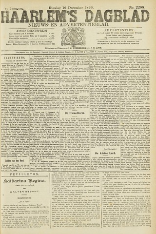 Haarlem's Dagblad 1890-12-16