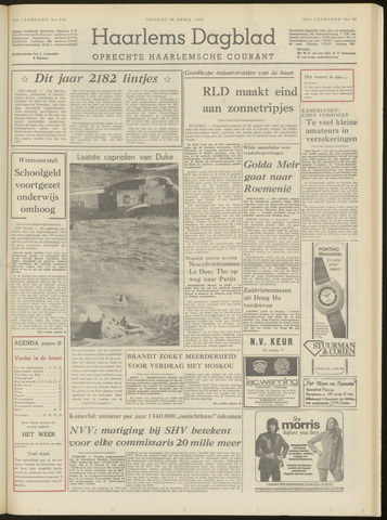 Haarlem's Dagblad 1972-04-28