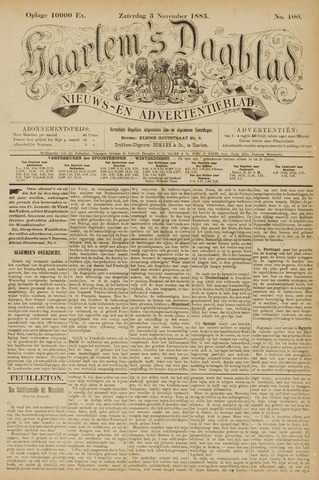 Haarlem's Dagblad 1883-11-03