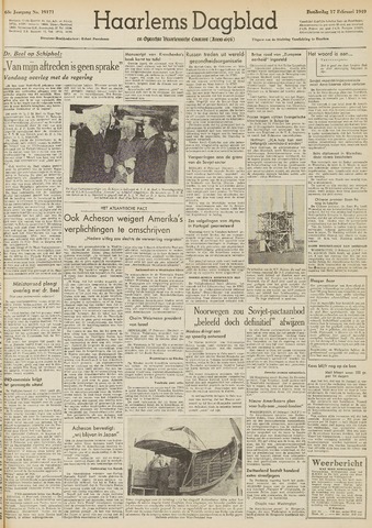 Haarlem's Dagblad 1949-02-17