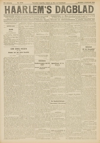 Haarlem's Dagblad 1923-02-09