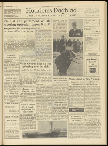 Haarlem's Dagblad 1964-08-26