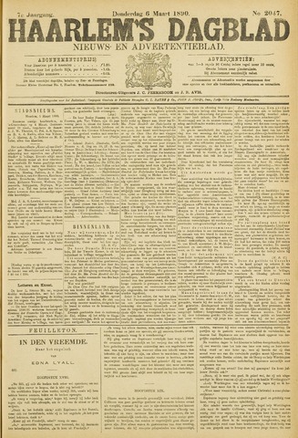 Haarlem's Dagblad 1890-03-06