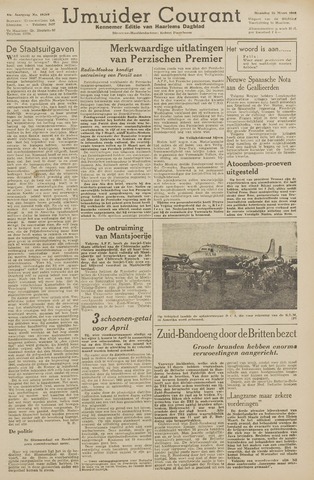 IJmuider Courant 1946-03-25