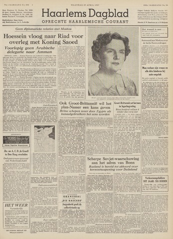 Haarlem's Dagblad 1957-04-29