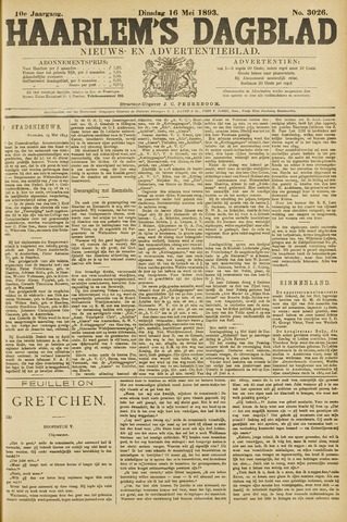 Haarlem's Dagblad 1893-05-16