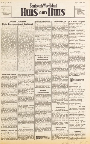 Weekblad Huis aan Huis 1956-02-03