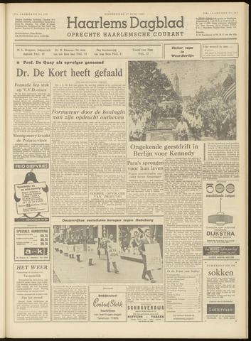 Haarlem's Dagblad 1963-06-27