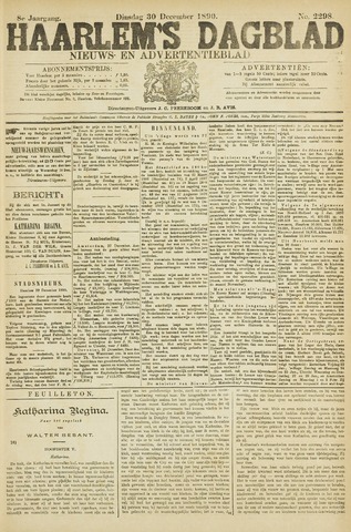 Haarlem's Dagblad 1890-12-30