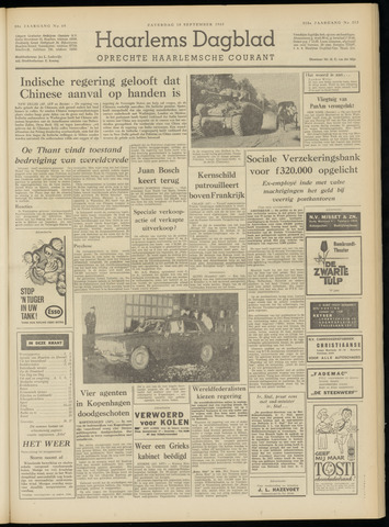 Haarlem's Dagblad 1965-09-18