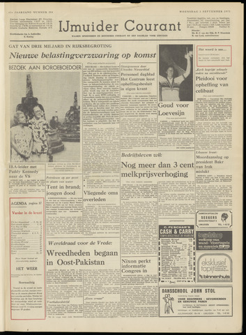 IJmuider Courant 1971-09-01