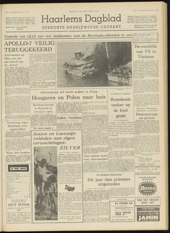Haarlem's Dagblad 1968-10-22