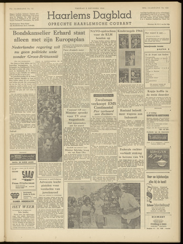 Haarlem's Dagblad 1964-10-02