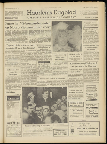 Haarlem's Dagblad 1965-12-27