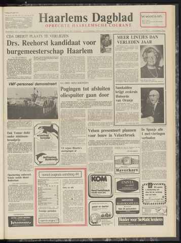 Haarlem's Dagblad 1977-04-29