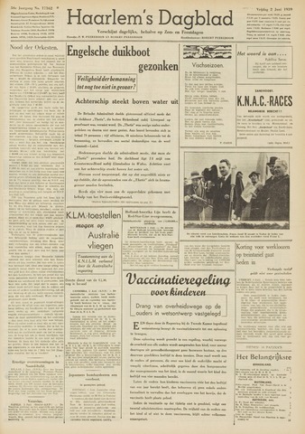 Haarlem's Dagblad 1939-06-02