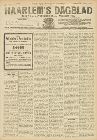 Haarlem's Dagblad 1917-02-01
