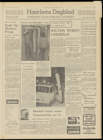 Haarlem's Dagblad 1968-09-09