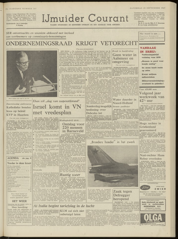 IJmuider Courant 1969-09-20