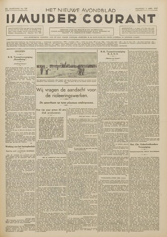 IJmuider Courant 1937-04-05