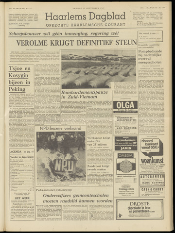 Haarlem's Dagblad 1969-09-12