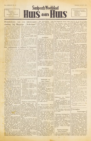 Weekblad Huis aan Huis 1951-09-14