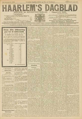 Haarlem's Dagblad 1916-06-19