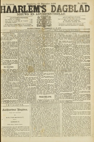 Haarlem's Dagblad 1890-12-18