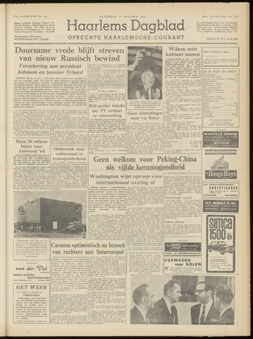 Haarlem's Dagblad 1964-10-17