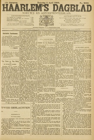 Haarlem's Dagblad 1893-04-01