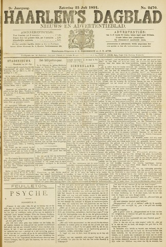 Haarlem's Dagblad 1891-07-25