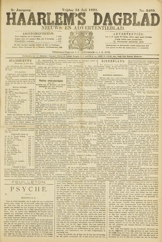 Haarlem's Dagblad 1891-07-24