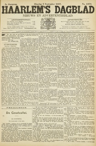 Haarlem's Dagblad 1887-09-06