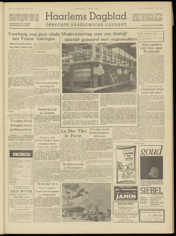 Haarlem's Dagblad 1968-06-04