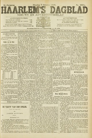 Haarlem's Dagblad 1890-10-07