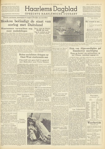 Haarlem's Dagblad 1955-01-26