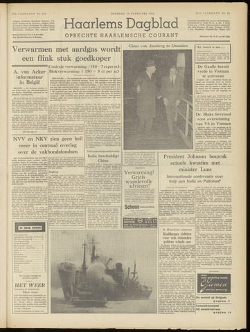 Haarlem's Dagblad 1966-02-15