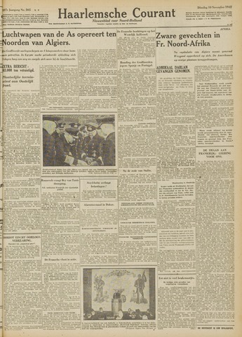 Haarlemsche Courant 1942-11-10