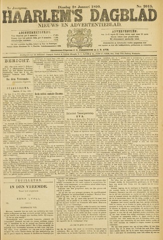 Haarlem's Dagblad 1890-01-28