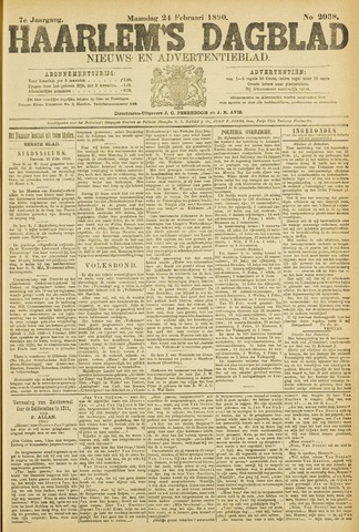 Haarlem's Dagblad 1890-02-24