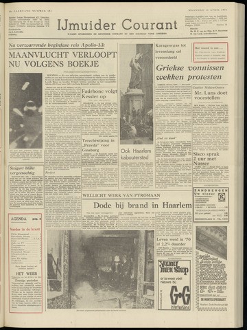 IJmuider Courant 1970-04-13